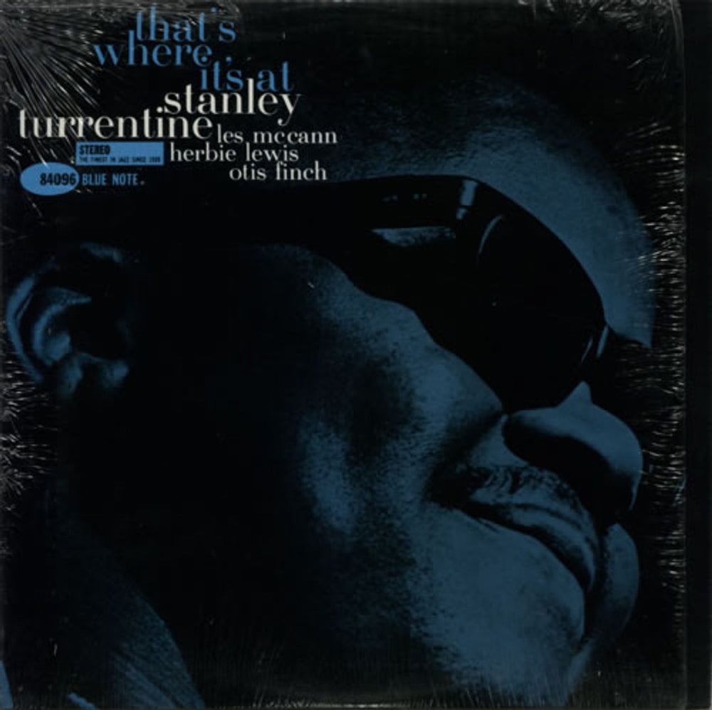 Stanley Turrentine That's Where It's At US vinyl LP album (LP record) BST84096