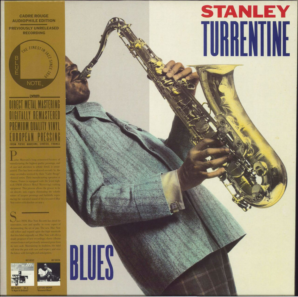 Stanley Turrentine Z.T.'s Blues + Obi French vinyl LP album (LP record) BST84424