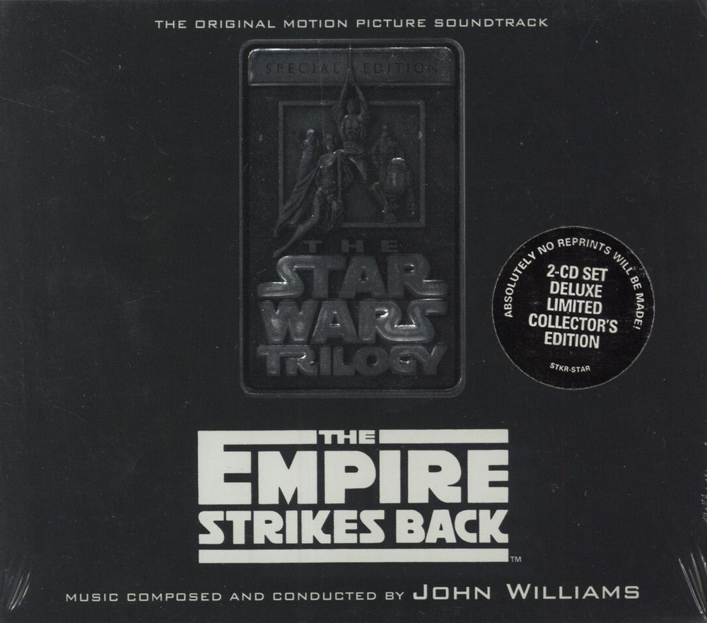 Star Wars The Empire Strikes Back (Original Motion Picture Soundtrack Special Edition) US 2 CD album set (Double CD) 09026-68747-2