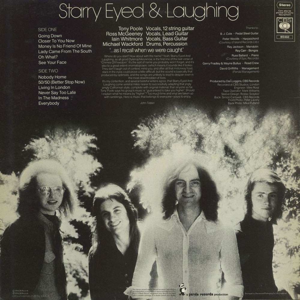 Starry Eyed And Laughing Starry Eyed & Laughing UK vinyl LP album (LP record)