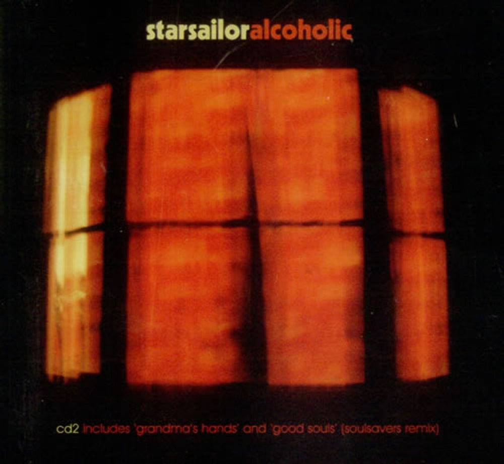 Starsailor Alcoholic - CD2 UK CD single (CD5 / 5") CDCHS5130