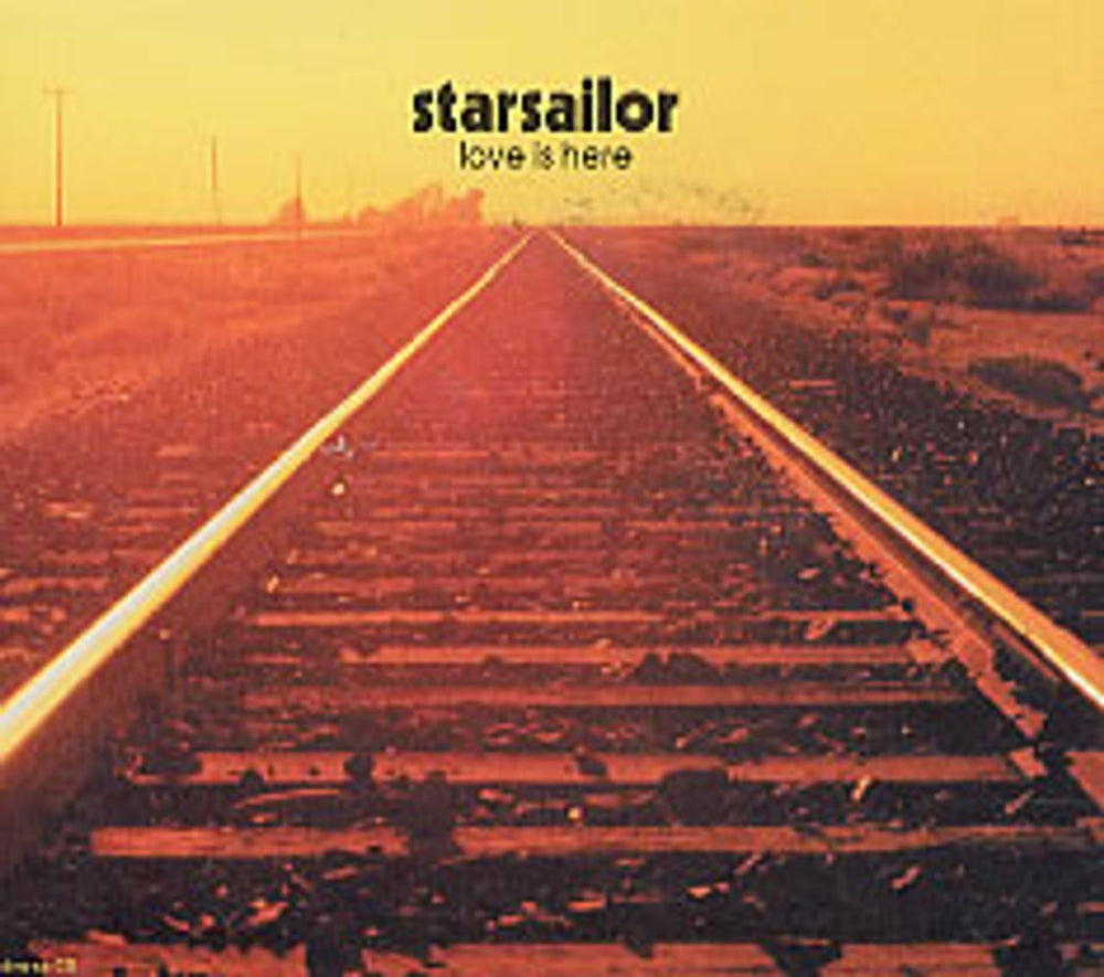 Starsailor Love Is Here US Promo CD album (CDLP) CDP724353644826-V