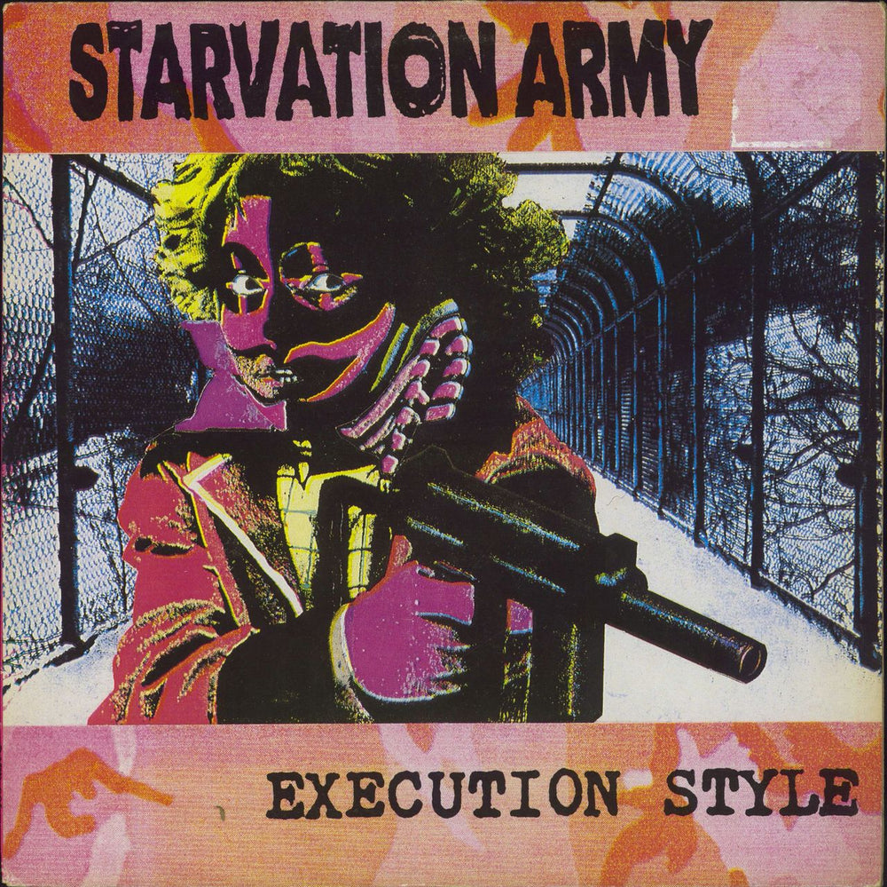 Starvation Army Execution Style US vinyl LP album (LP record) RAVE005