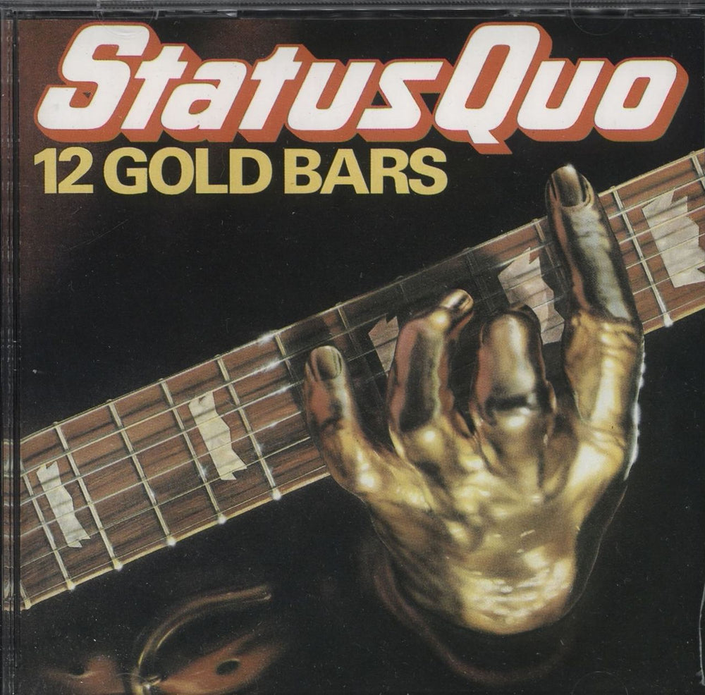 Status Quo 12 Gold Bars - German UK CD album (CDLP) 800062-2