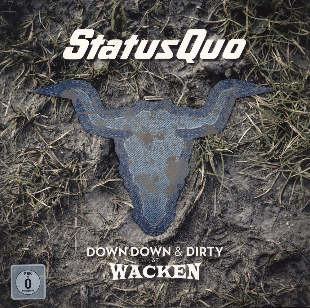 Status Quo Down Down & Dirty At Wacken - 180gm UK 2-LP vinyl record set (Double LP Album) 0213162EMU