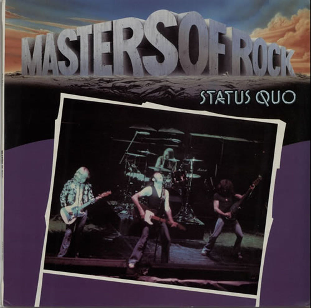 Status Quo Masters Of Rock South African vinyl LP album (LP record) SUL3044