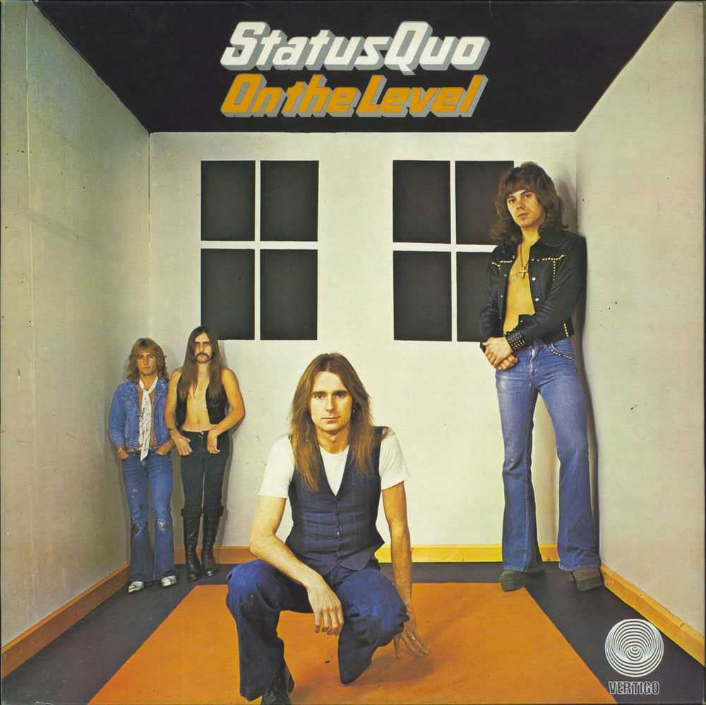 Status Quo On The Level - Non Textured Sleeve UK vinyl LP album (LP record) 9102002