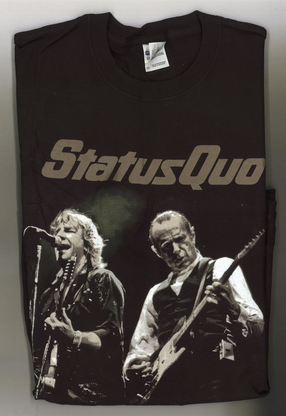 Status Quo Pictures Exposed! + Ticket Stub, T-Shirt & Bag UK tour programme QUOTRPI743573