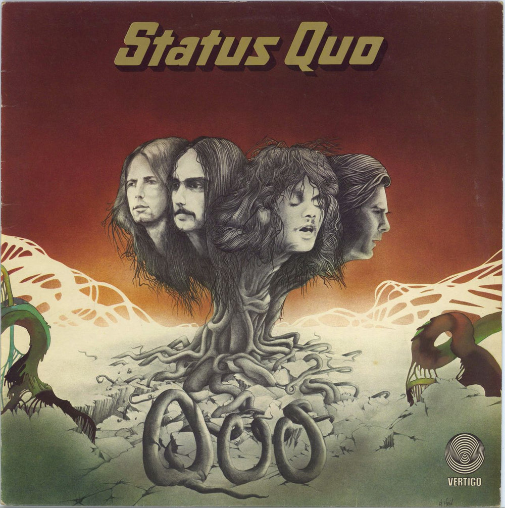 Status Quo Quo UK vinyl LP album (LP record) 9102001