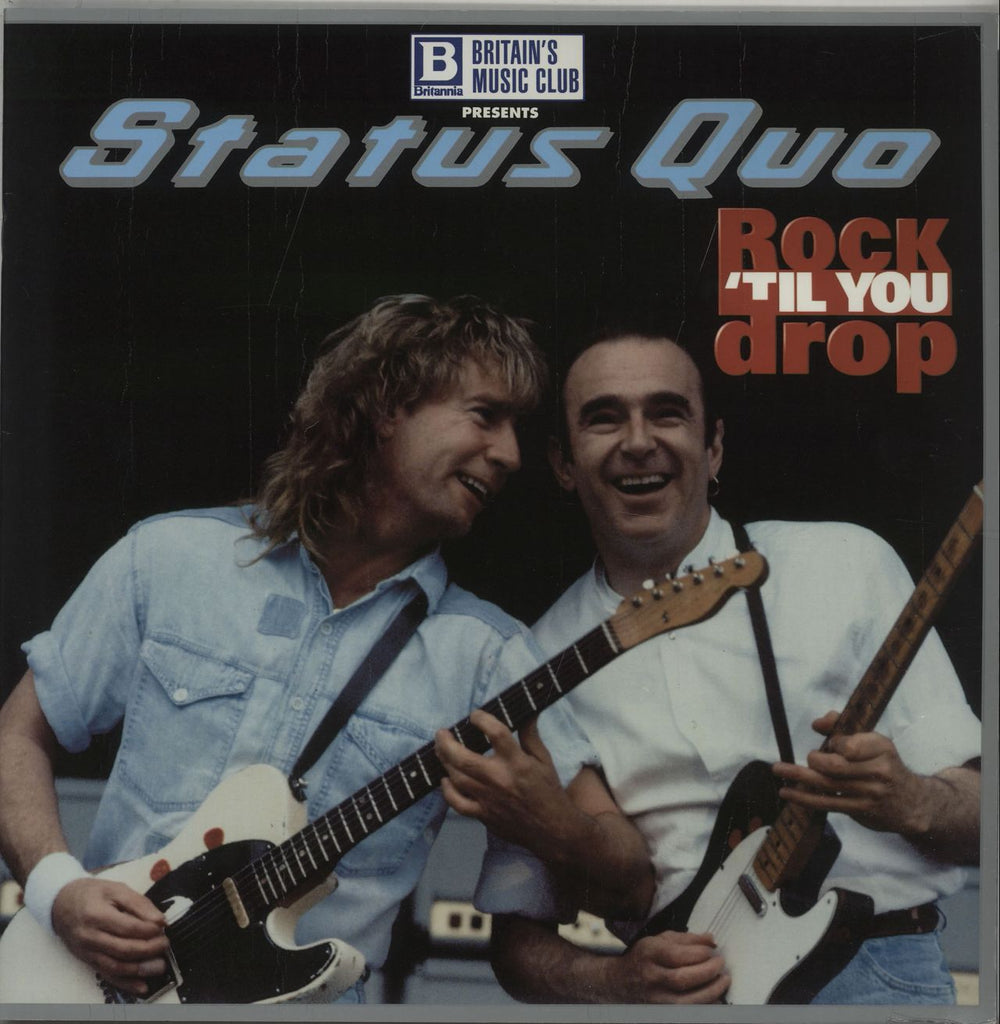 Status Quo Rock Til You Drop UK tour programme TOUR PROGRAMME