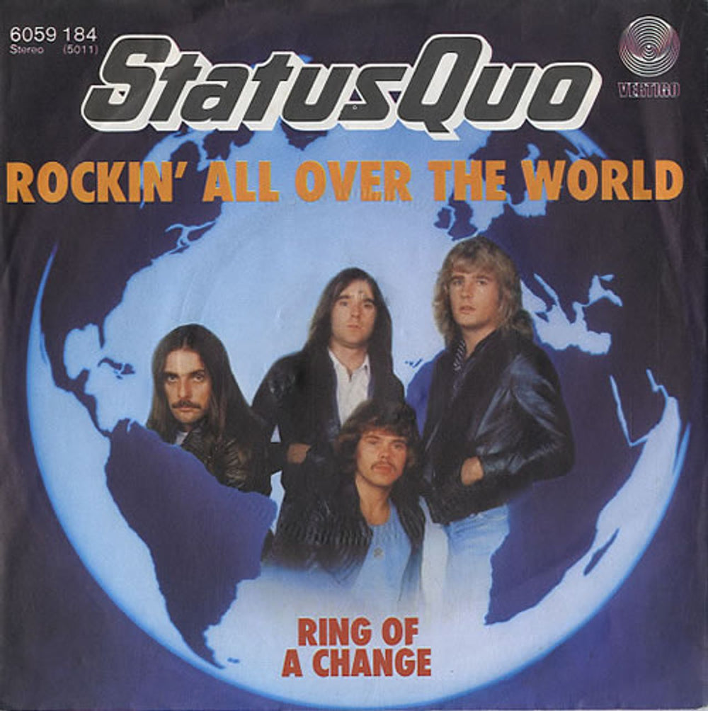 Status Quo Rockin' All Over The World German 7" vinyl single (7 inch record / 45) 6059184