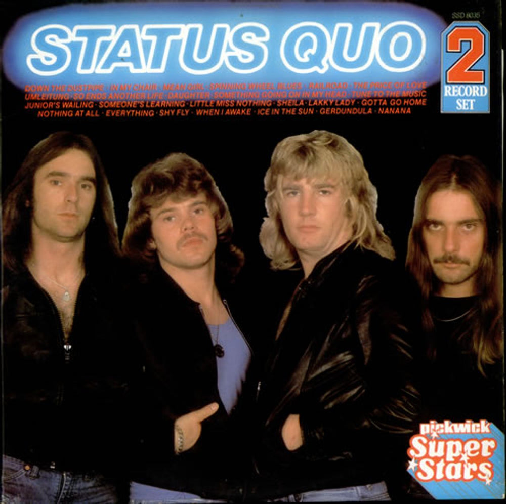 Status Quo Status Quo UK 2-LP vinyl record set (Double LP Album) SSD8035