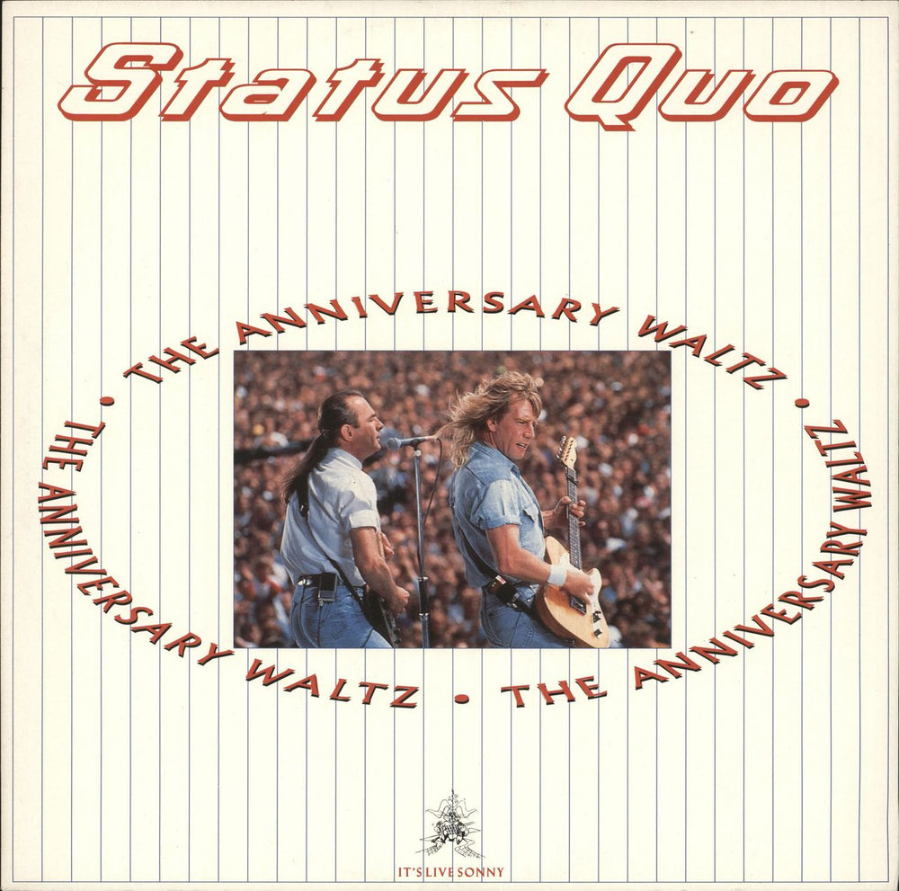 Status Quo The Anniversary Waltz UK 12" vinyl single (12 inch record / Maxi-single) QUO2812