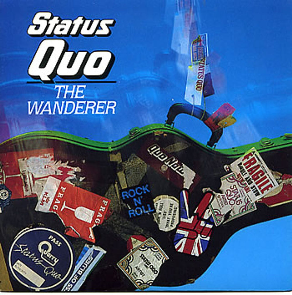 Status Quo The Wanderer - Card Sleeve UK 7" vinyl single (7 inch record / 45) QUO16