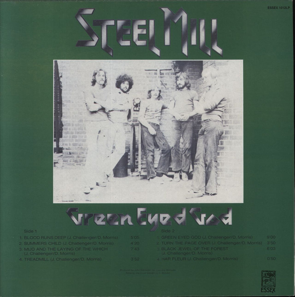 Steel Mill Green Eyed God UK vinyl LP album (LP record)