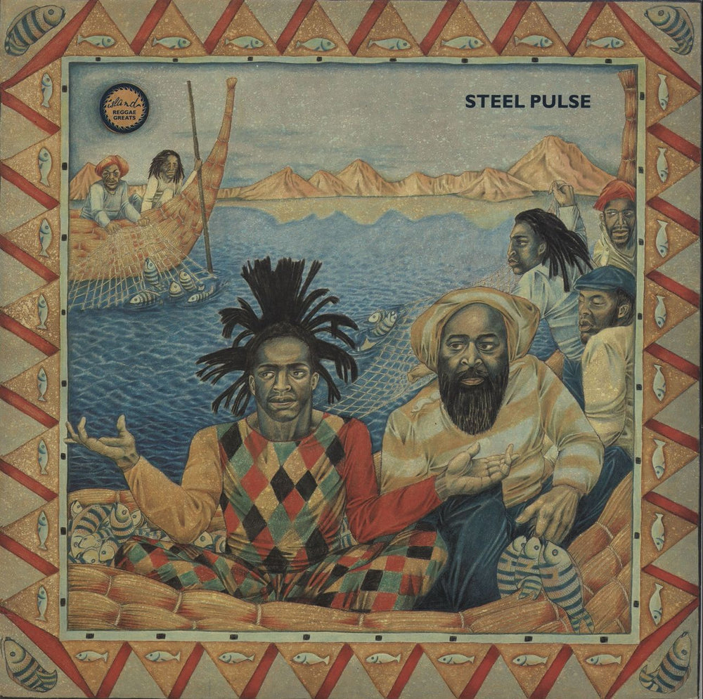 Steel Pulse Reggae Greats UK vinyl LP album (LP record) IRG3