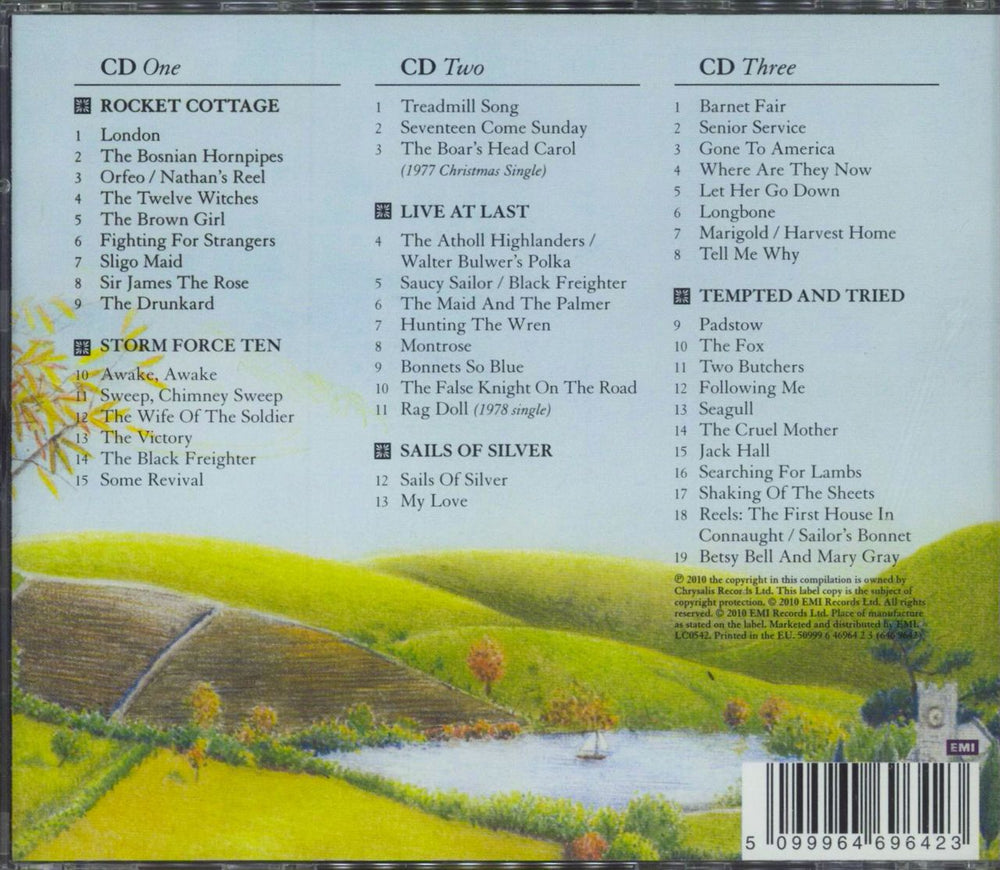 Steeleye Span Another Parcel Of Steeleye Span [Their Second Five Chrysalis Albums] UK 3-CD album set (Triple CD) 5099964696423