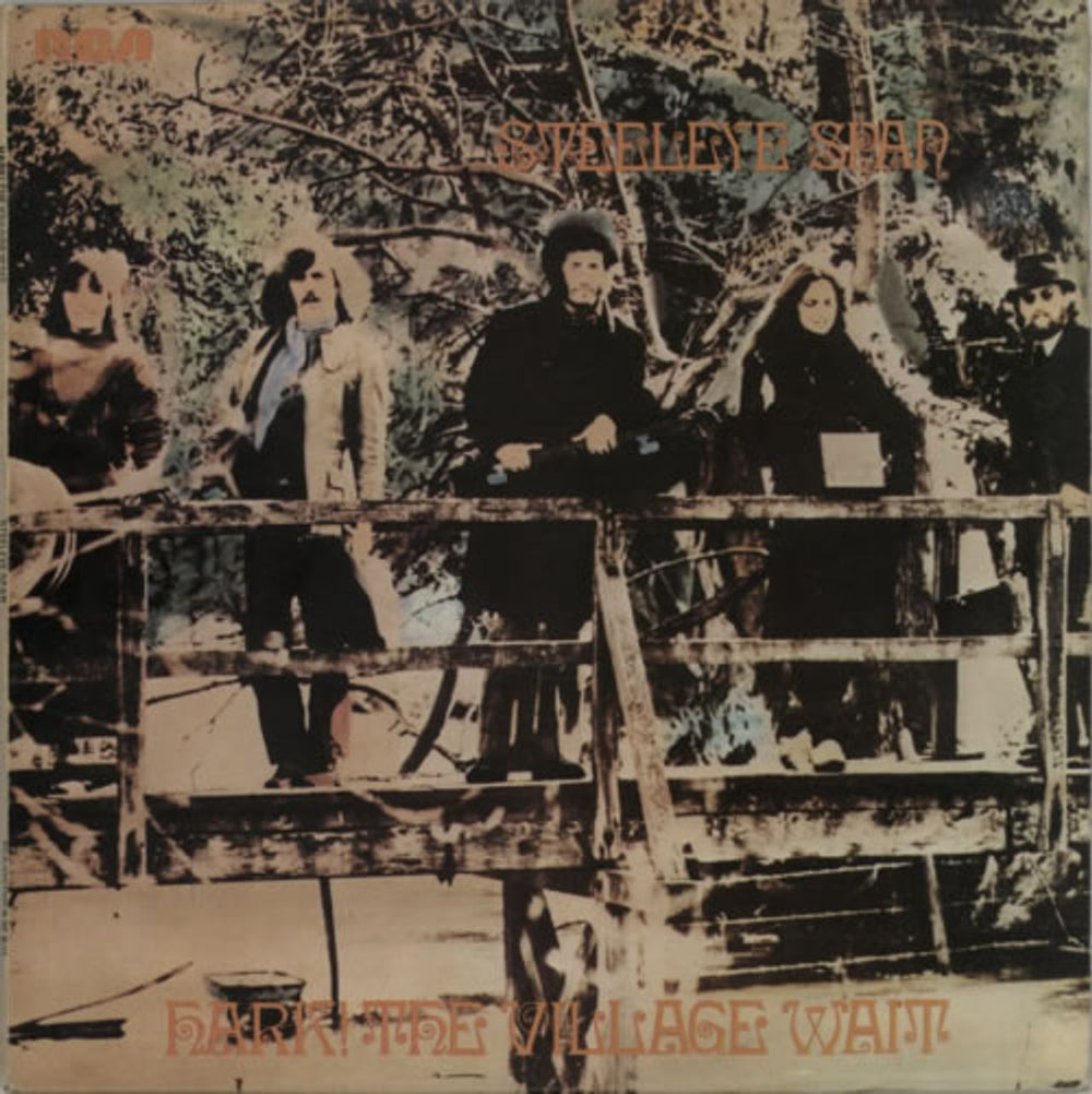 Steeleye Span Hark! The Village Wait - 1st - EX UK vinyl LP album (LP record) SF8113