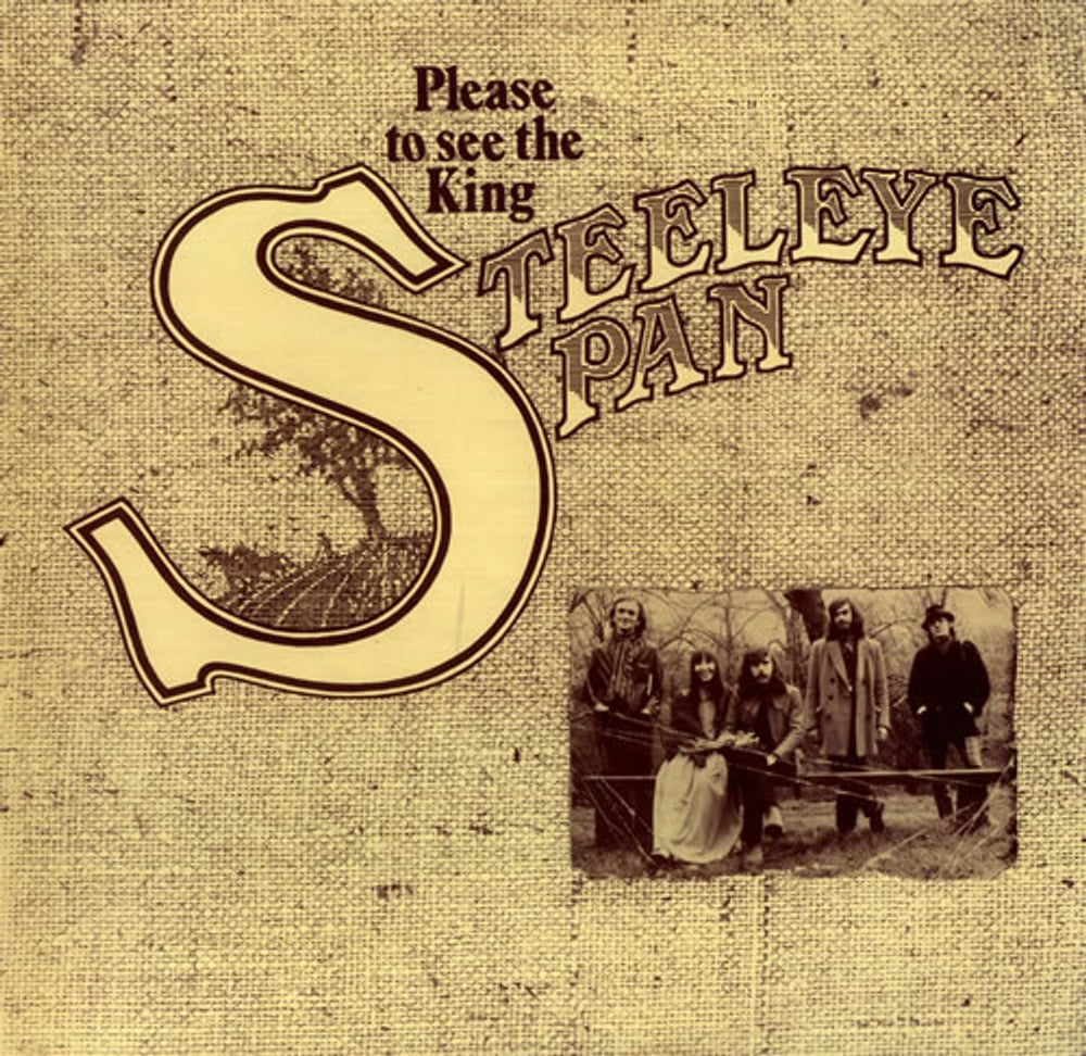 Steeleye Span Please To See The King - 2nd UK vinyl LP album (LP record) CREST8