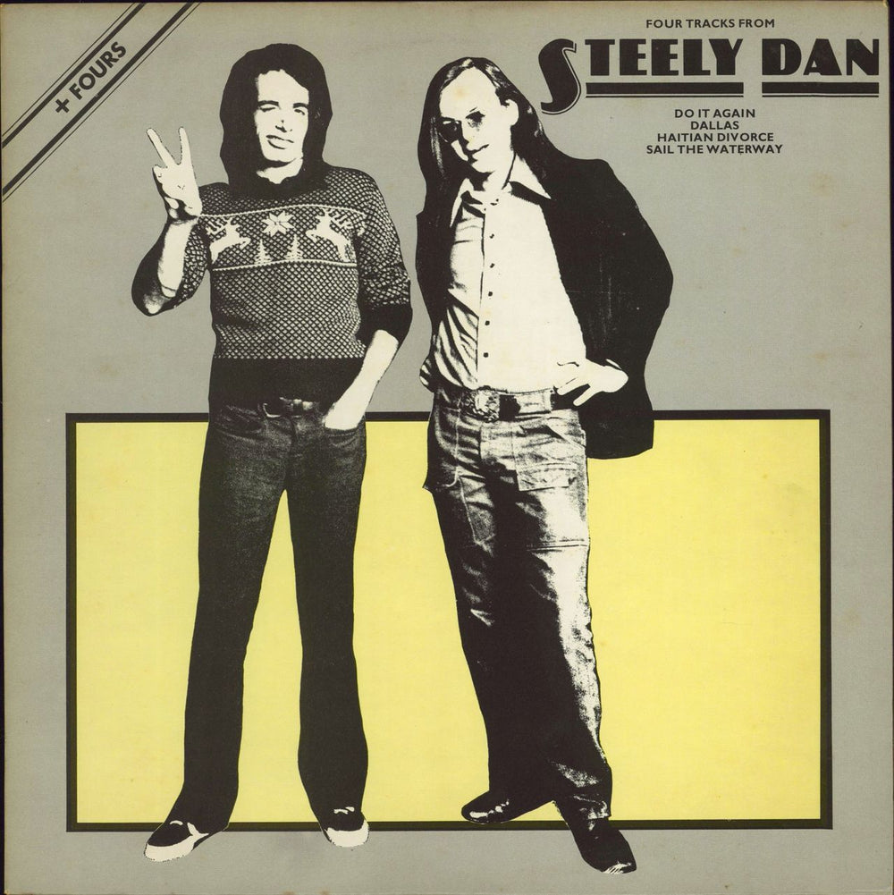 Steely Dan Four Tracks From Steely Dan UK 12" vinyl single (12 inch record / Maxi-single) ABE12003