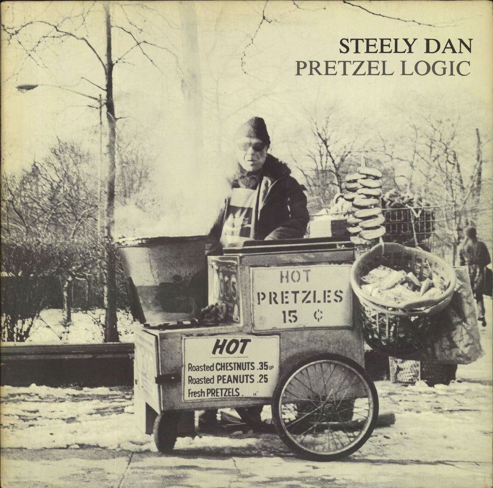 Steely Dan Pretzel Logic - 1st - Promo Stickered UK vinyl LP album (LP record) SPBA6282