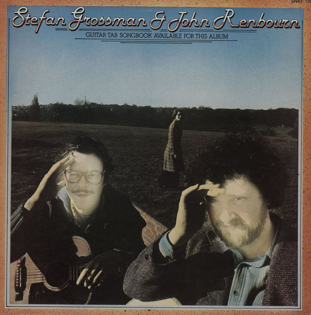 Stefan Grossman Stefan Grossman & John Renbourn + booklet UK vinyl LP album (LP record) SNKF139