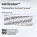 Stellastarr Somewhere Across Forever UK Promo CD-R acetate CDR ACETATE