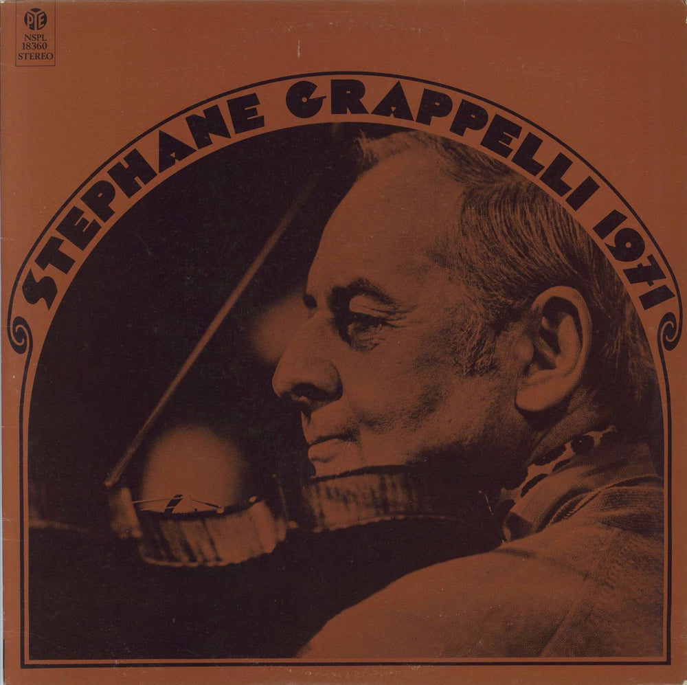 Stéphane Grappelli Stephane Grappelli 1971 UK vinyl LP album (LP record) NSPL18360