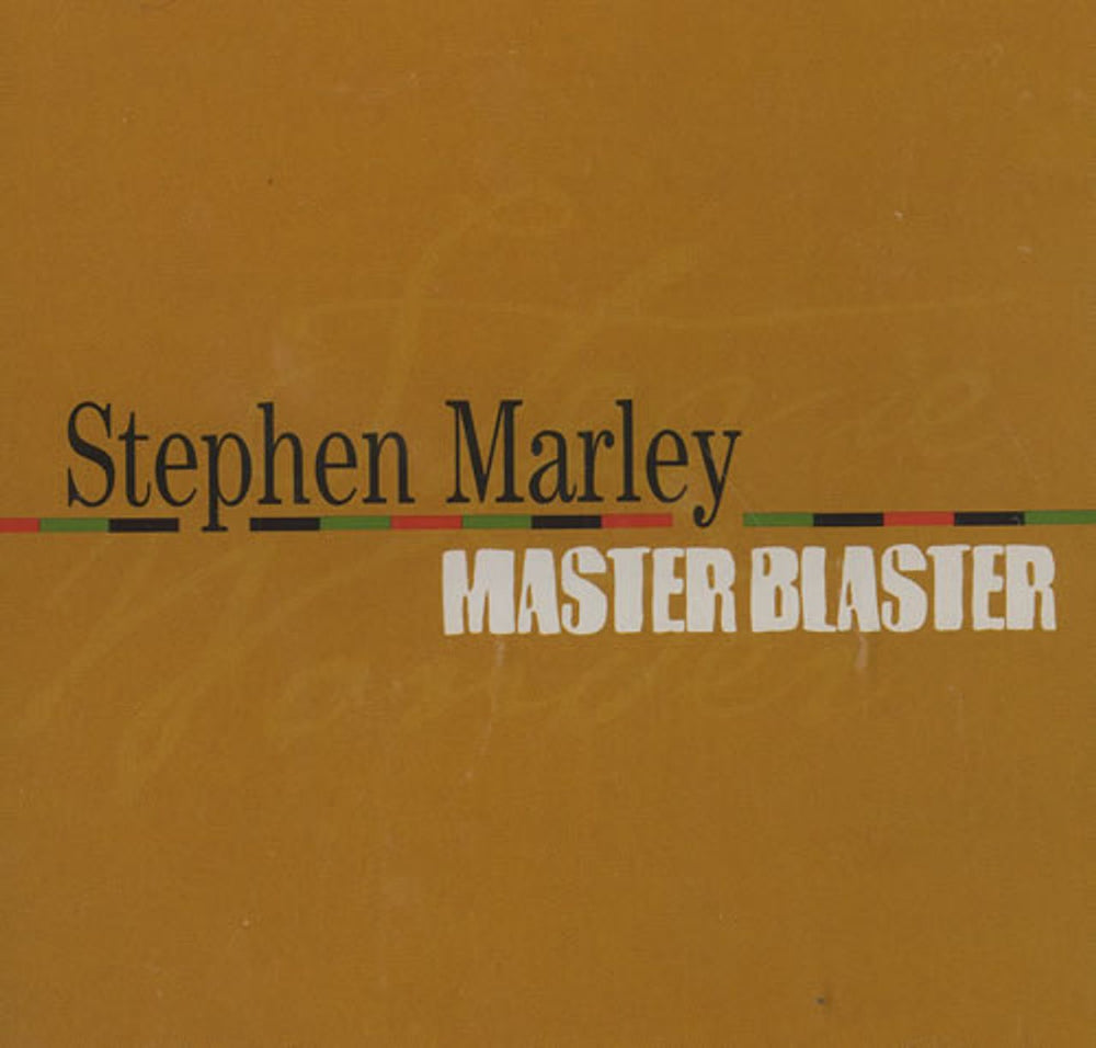 Stephen Marley Master Blaster US Promo CD single (CD5 / 5") MOTR-20933-2