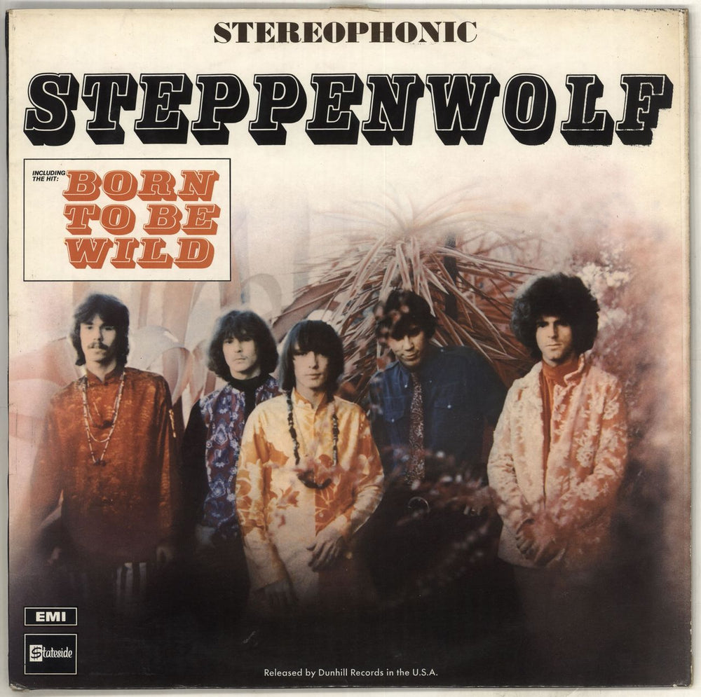 Steppenwolf Steppenwolf - VG/EX UK vinyl LP album (LP record) SSL5020