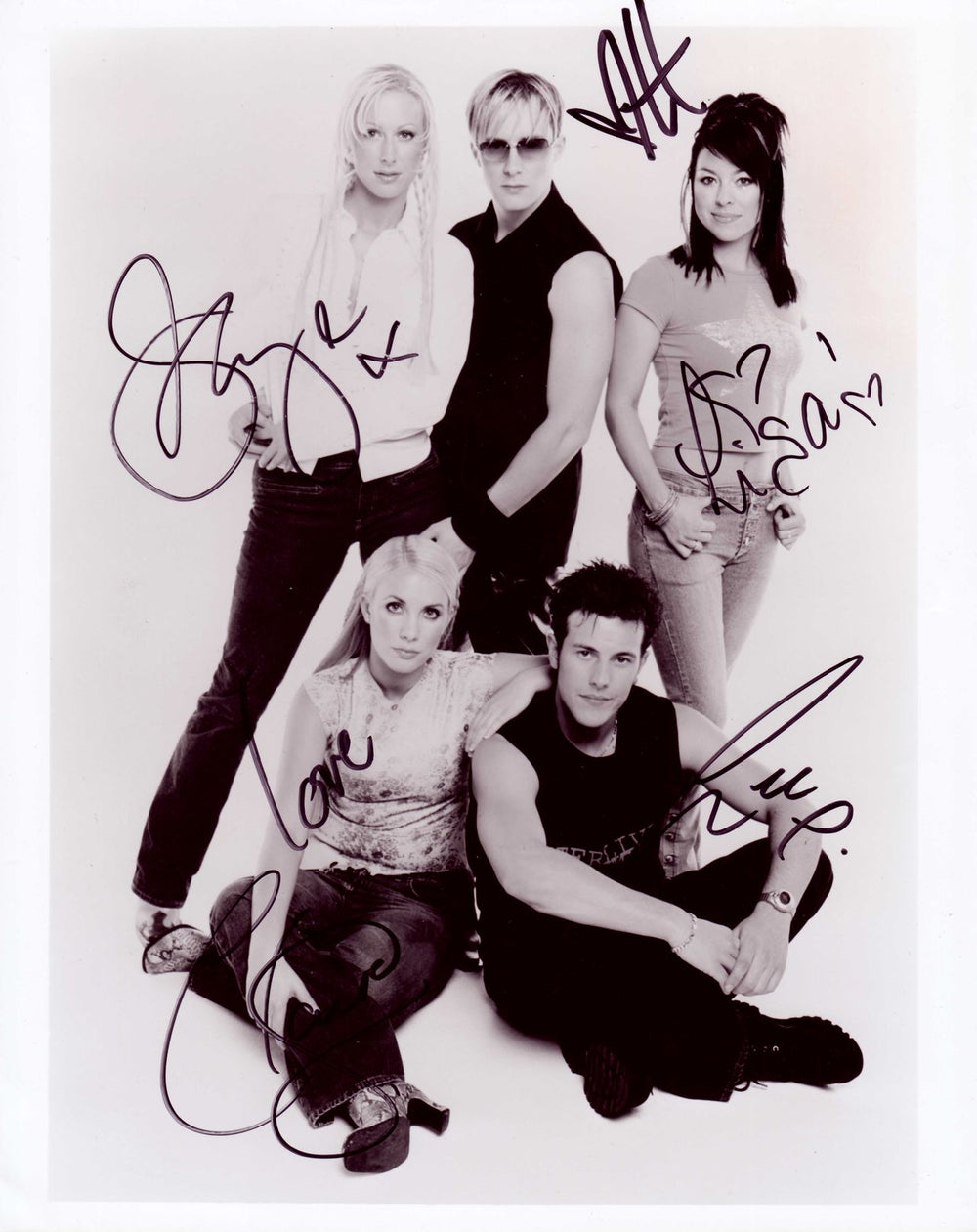 Steps Autographed Publicity Photograph UK Promo photograph SIGNED PHOTO