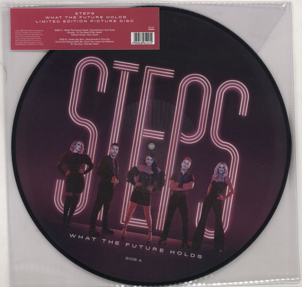 Steps What The Future Holds UK picture disc LP (vinyl picture disc album) 538612171