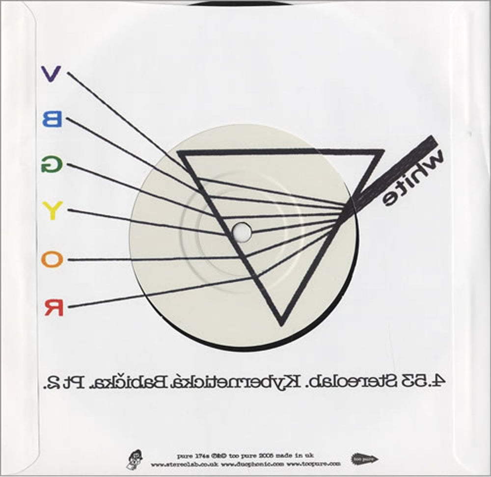 Stereolab Kybernetická Babicka UK 7" vinyl single (7 inch record / 45) STB07KY335873