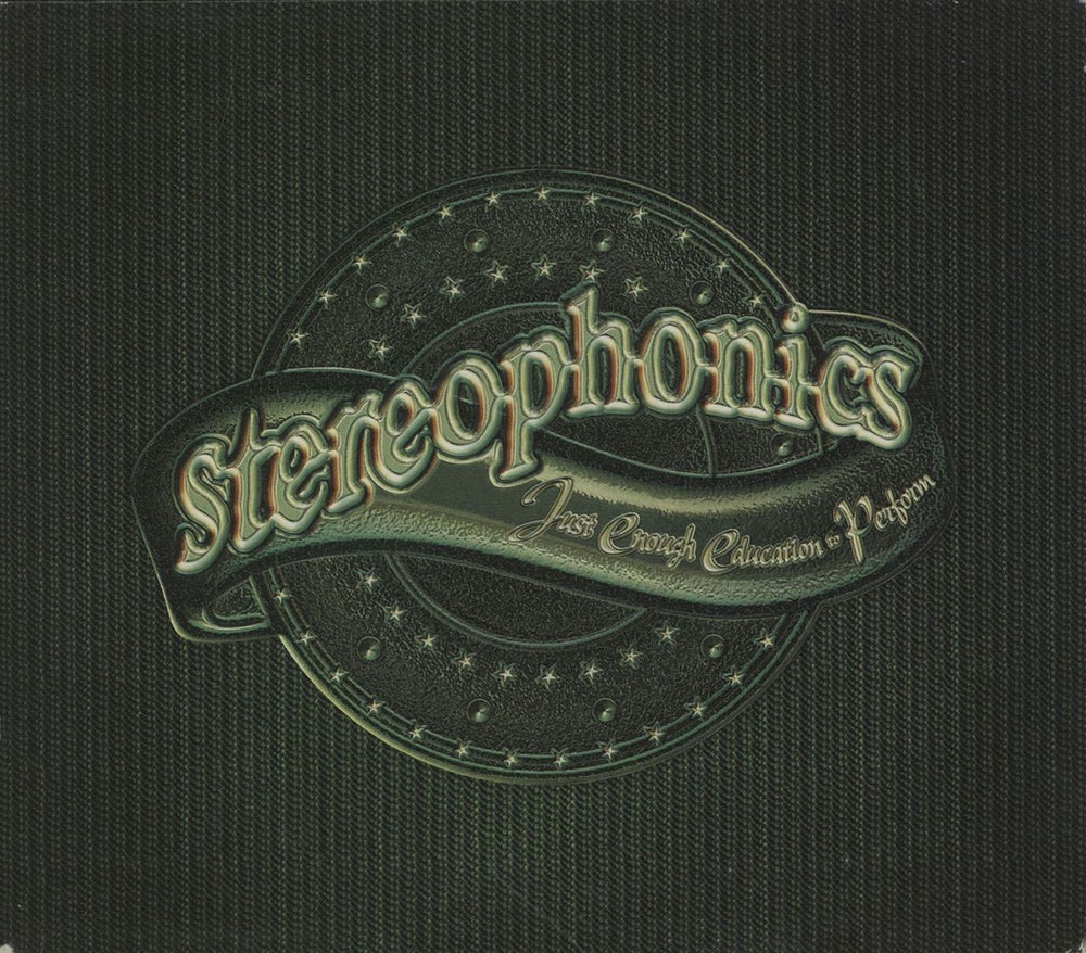 Stereophonics Just Enough Education To Perform + Slipcase UK CD album (CDLP) VVR1015838