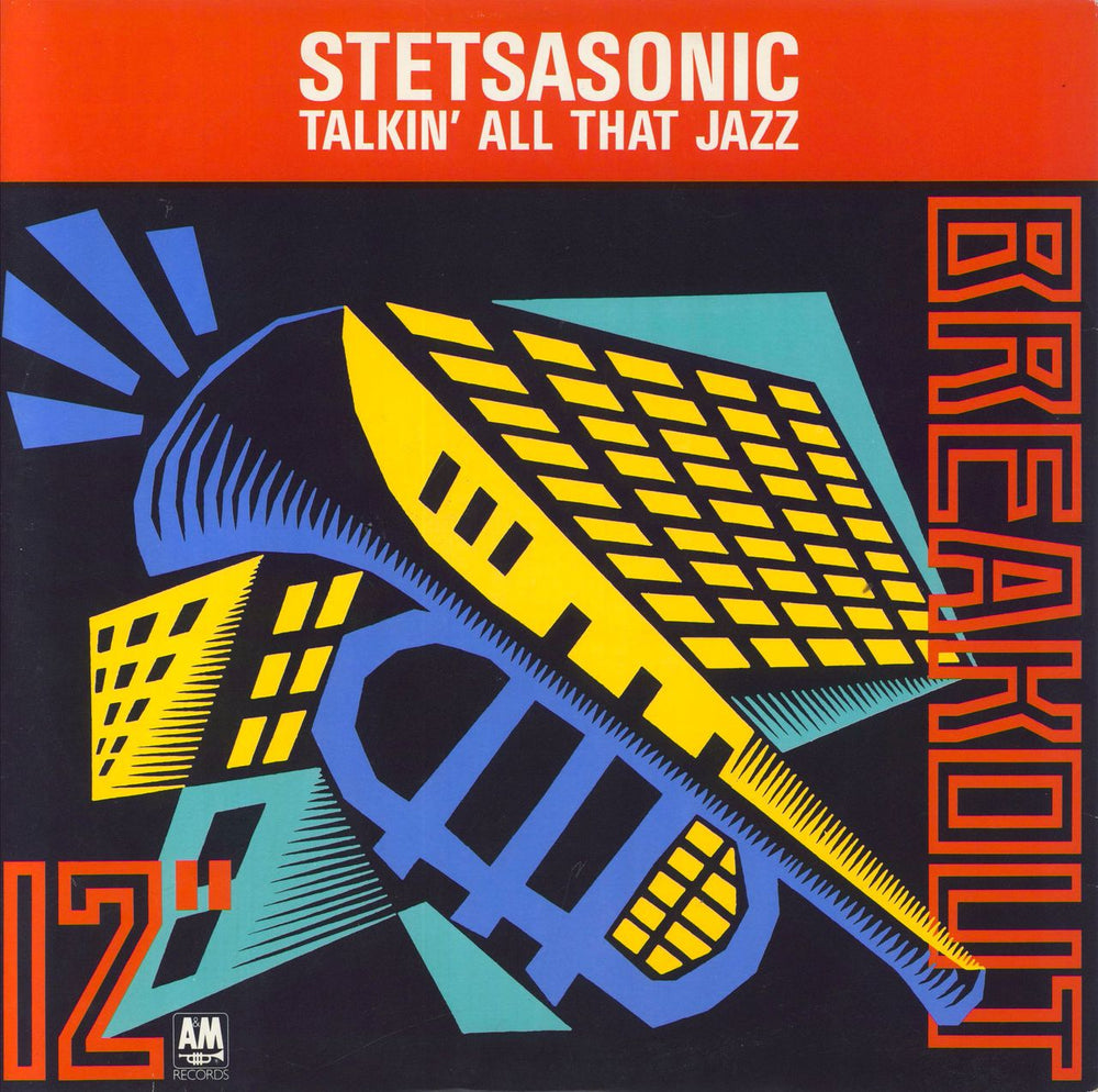 Stetsasonic ... Talkin' All That Jazz UK 12" vinyl single (12 inch record / Maxi-single) USAT640