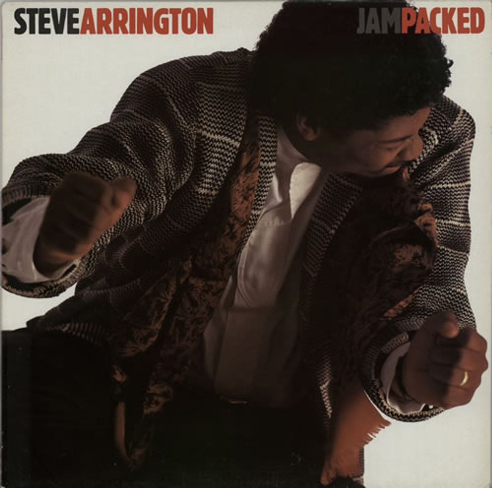 Steve Arrington Jam Packed UK vinyl LP album (LP record) MTL1015