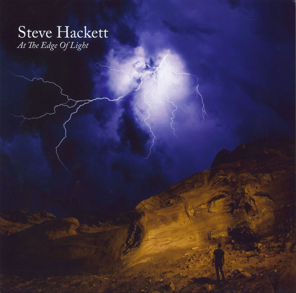 Steve Hackett At The Edge Of Light - 180gm UK 2-LP vinyl record set (Double LP Album) IOMLP522