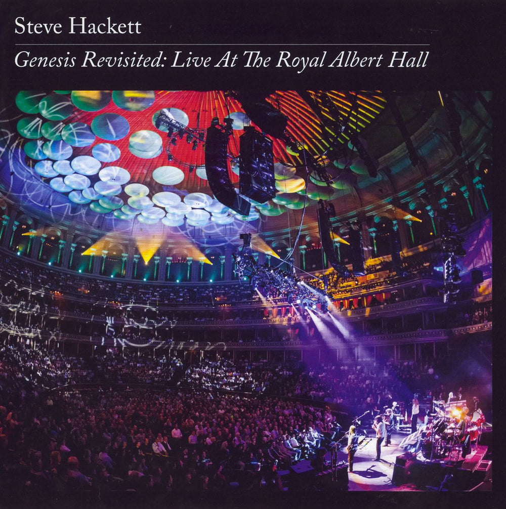 Steve Hackett Genesis Revisited: Live At The Royal Albert Hall UK 3-LP vinyl record set (Triple LP Album) IOMLP400