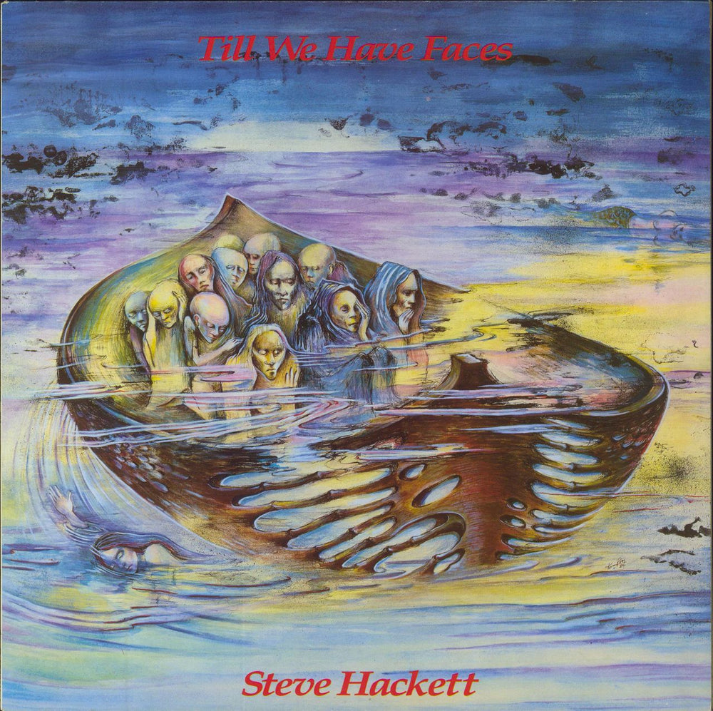 Steve Hackett Till We Have Faces UK vinyl LP album (LP record) STL11