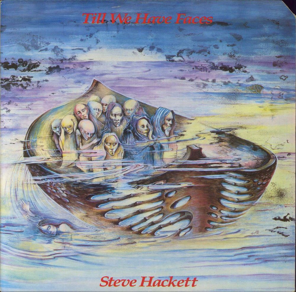 Steve Hackett Till We Have Faces US vinyl LP album (LP record) FV41571