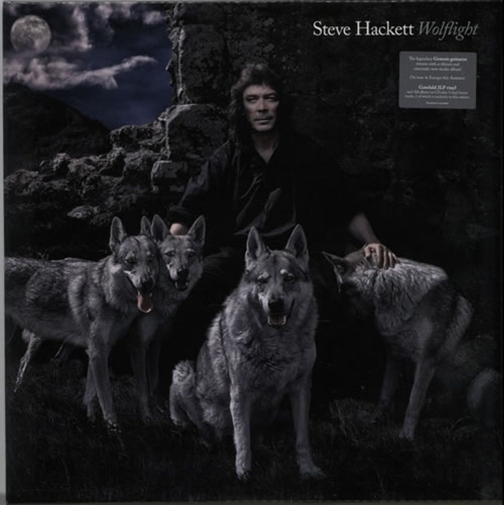 Steve Hackett Wolflight + CD - Sealed UK 2-LP vinyl record set (Double LP Album) 0507071