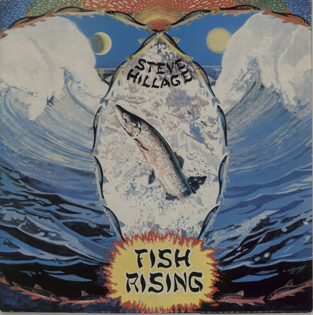 Steve Hillage Fish Rising UK vinyl LP album (LP record) OVED28