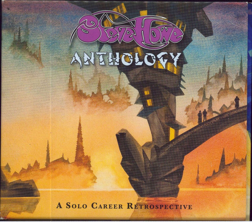 Steve Howe Anthology (A Solo Career Retrospective) UK 2 CD album set (Double CD) 081227955298