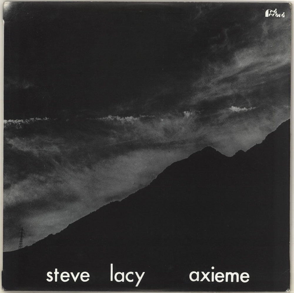 Steve Lacy Axieme Vol. 1 Italian vinyl LP album (LP record) VPA120