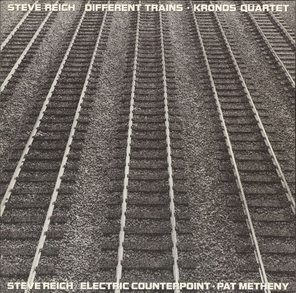 Steve Reich Different Trains German vinyl LP album (LP record) 979176-1