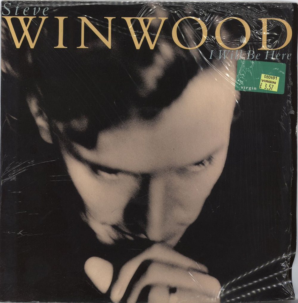 Steve Winwood I Will Be Here UK 12" vinyl single (12 inch record / Maxi-single) VST1317