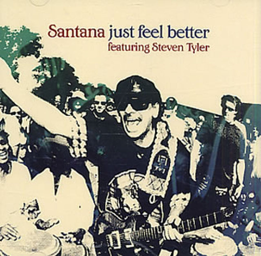 Steven Tyler Just Feel Better US Promo CD single (CD5 / 5") 82876-69285-2