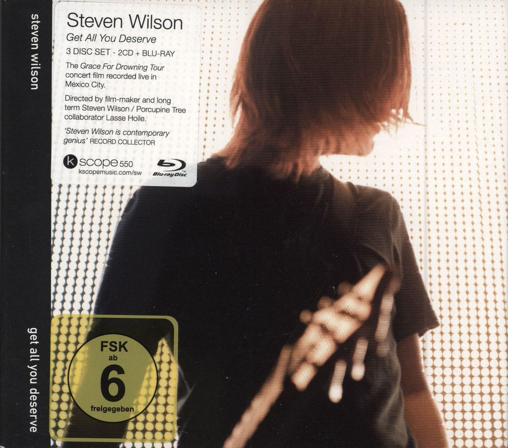 Steven Wilson Get All You Deserve: 2CDs & Blu-Ray UK 3-disc CD/DVD Set KSCOPE550