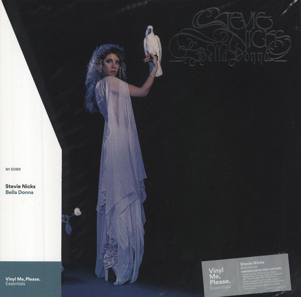 Stevie Nicks Bella Donna - Blue & Black Galaxy Vinyl - Sealed UK vinyl LP album (LP record) RCV1628771