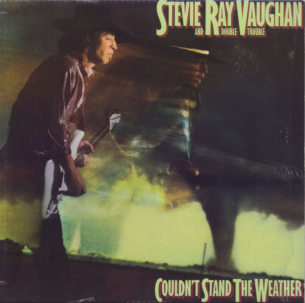 Stevie Ray Vaughan Couldn't Stand The Weather US vinyl LP album (LP record) FE39304